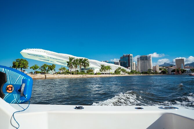 Sunset Boat Tour with Beer, Water, Soda and Snacks included - Entering Rio’s sunset scene from Marina da Glória
