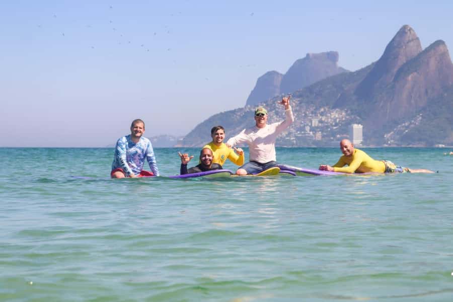 Surf lessons: in Arpoador in Ipanema. - Praia do Arpoador in Ipanema: Why this is a smart surf choice
