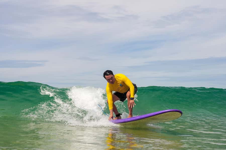 Surf lessons: in Arpoador in Ipanema. - Price and value: $33 for one hour, with gear and coaching