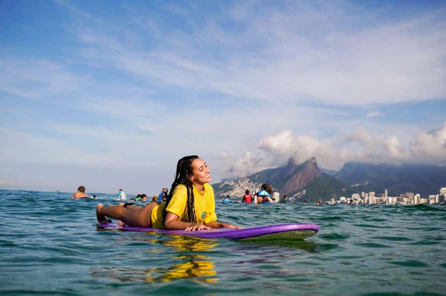 Surf lessons: in Arpoador in Ipanema. - How long it takes, and what to plan around in your Rio day