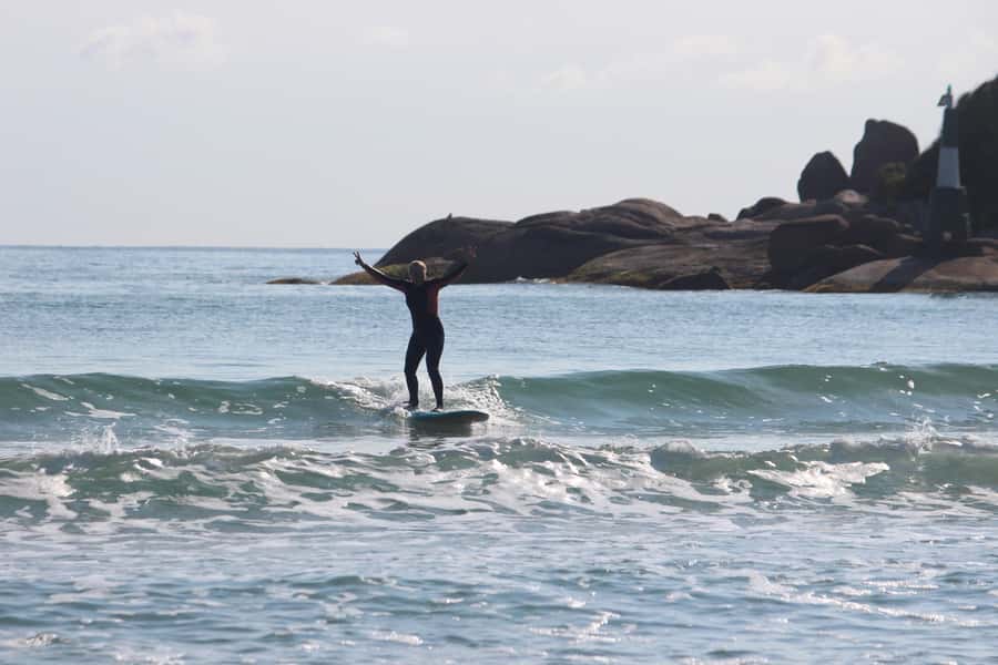 Surfing Lesson with Sea Wolf - Safety First in the Water: Trained for Real Life