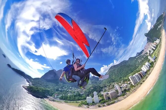 Tandemflyrio paragliding, Rio de Janeiro - What You Get on Day One: FullHD GoPro Video, Harness, Helmet