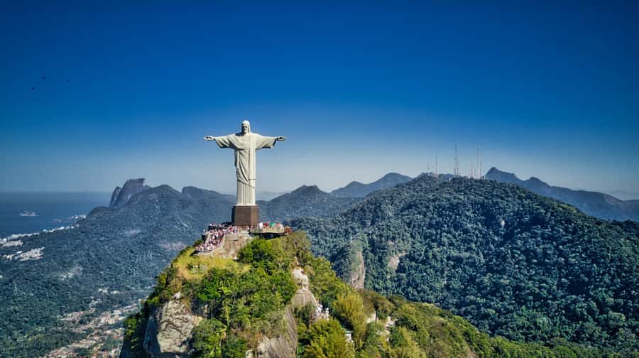 TOUR RIO DE JANEIRO (CIDADE MARAVILHOSA) - Christ the Redeemer: the big symbol stop, not just a photo line